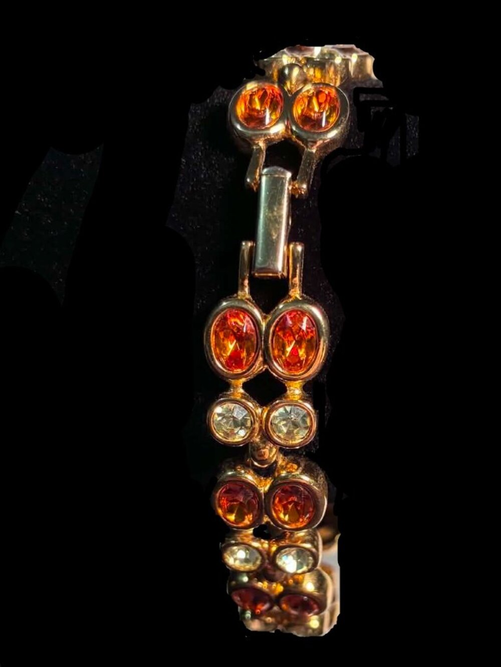 Joan Rivers Rhinestone Link Bracelet - Picture 3 of 10